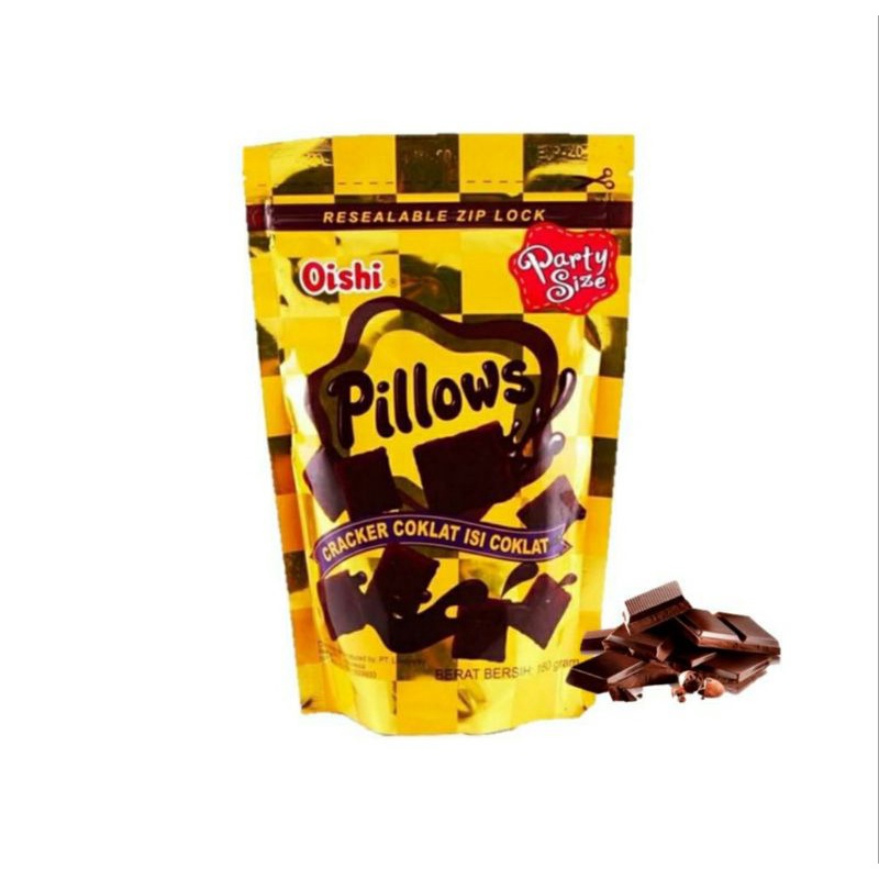 

Oishi pillow coklat
