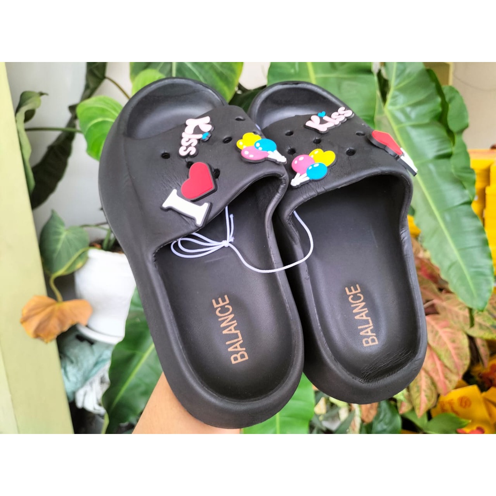 Sandal selop fuji wanita eva rubber style korea kekinian 7002-A8