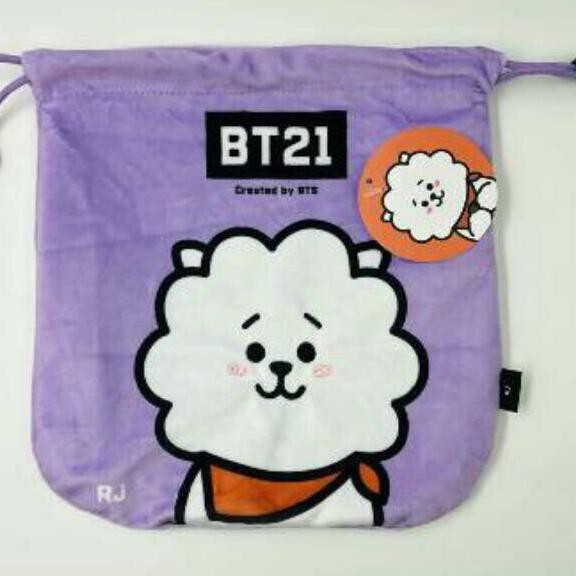 GOOD QUALITY [COD READY JAKARTA] BT21 / BTS Travel Pouch / Make up Bag