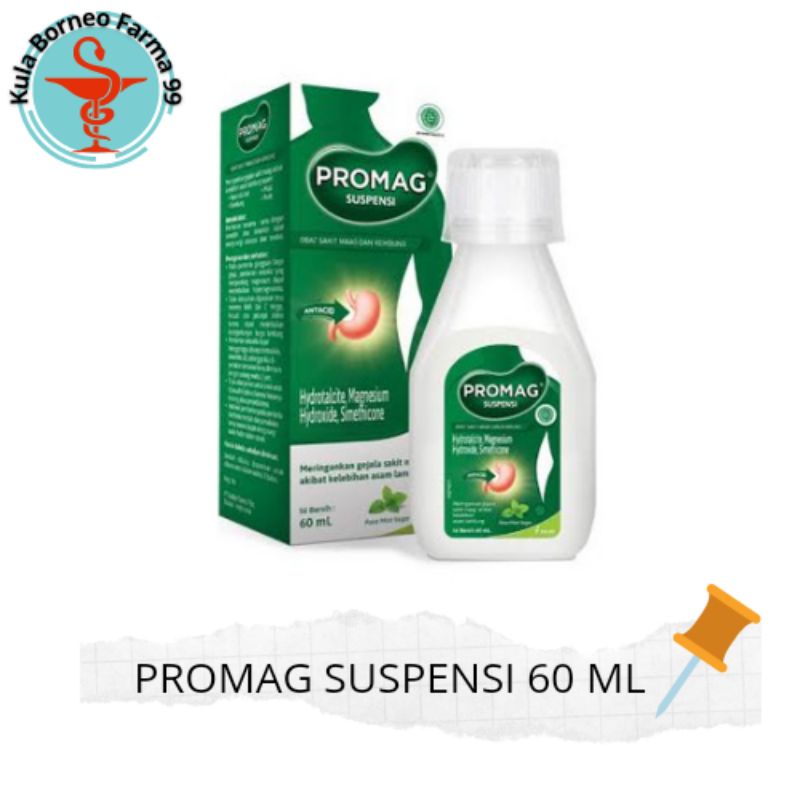 Promag Cair / Promag Sirup Suspensi 60 ml