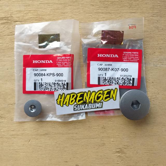 cap koin tutup top bak blok magnet magnit kancing kunci L set pnp honda tiger gl 100 125 max pro neo