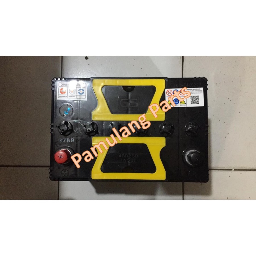 Aki Mobil / Accu Mobil N50 / 48D26R GS Hybrid 50Ah