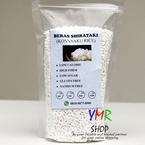 

BRANDS FESTIVAL Beras Shirataki Konnyaku Sirataki Shiratake Rice Diet Diabetes 250gr