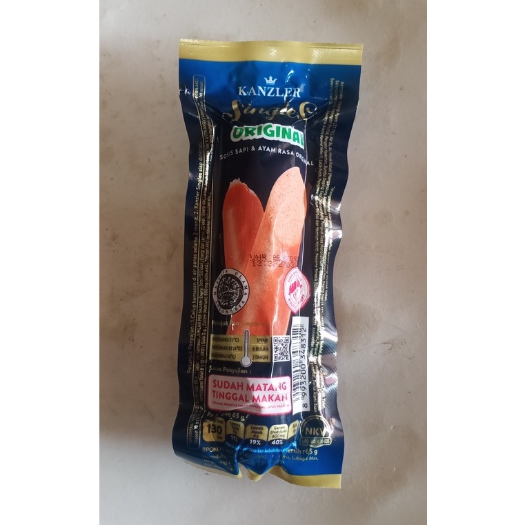 

FROZENFOOD KANZLER SINGLES ORIGINAL SIAP MAKAN