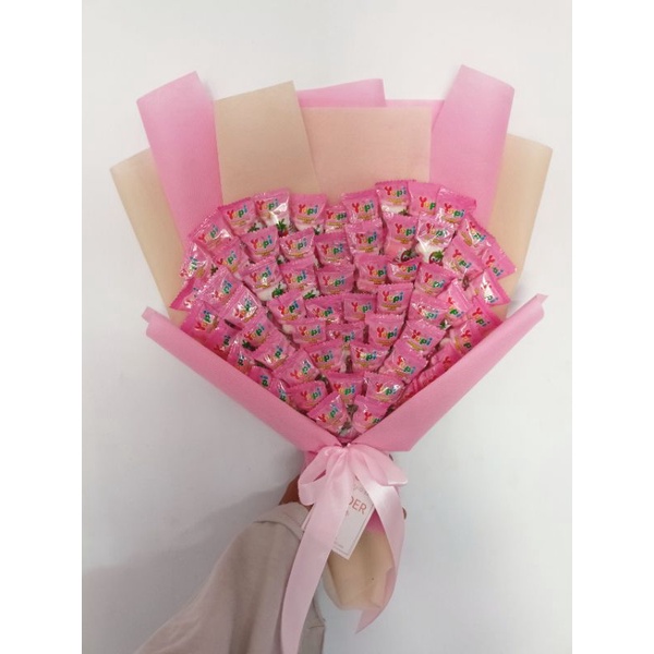 

buket snack yupi hadiah anniversary ulang tahun