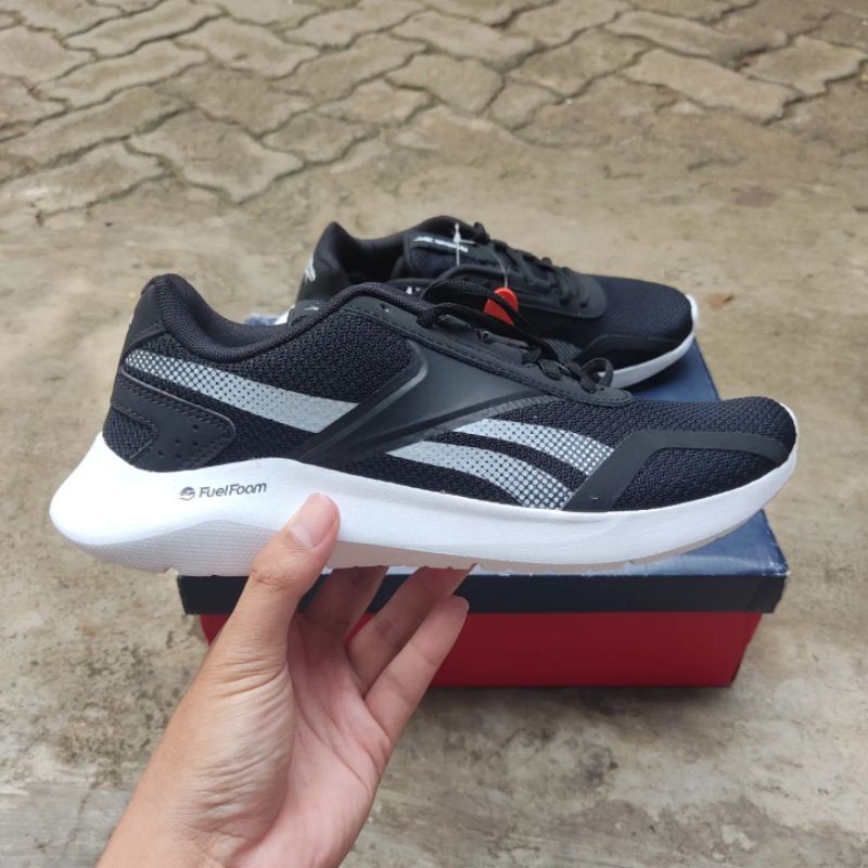 Sepatu Reebok Energylux 2.0 Hitam Black  With memory tech Original