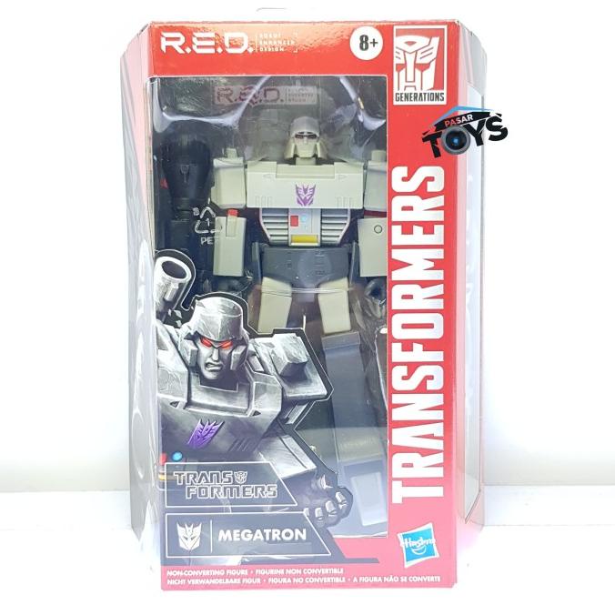 PROMO FIGURE // MEGATRON TRANSFORMERS R.E.D. SERIES G1 RED ROBOT ENHANCED DESIGN PENGIRIMAN CEPAT