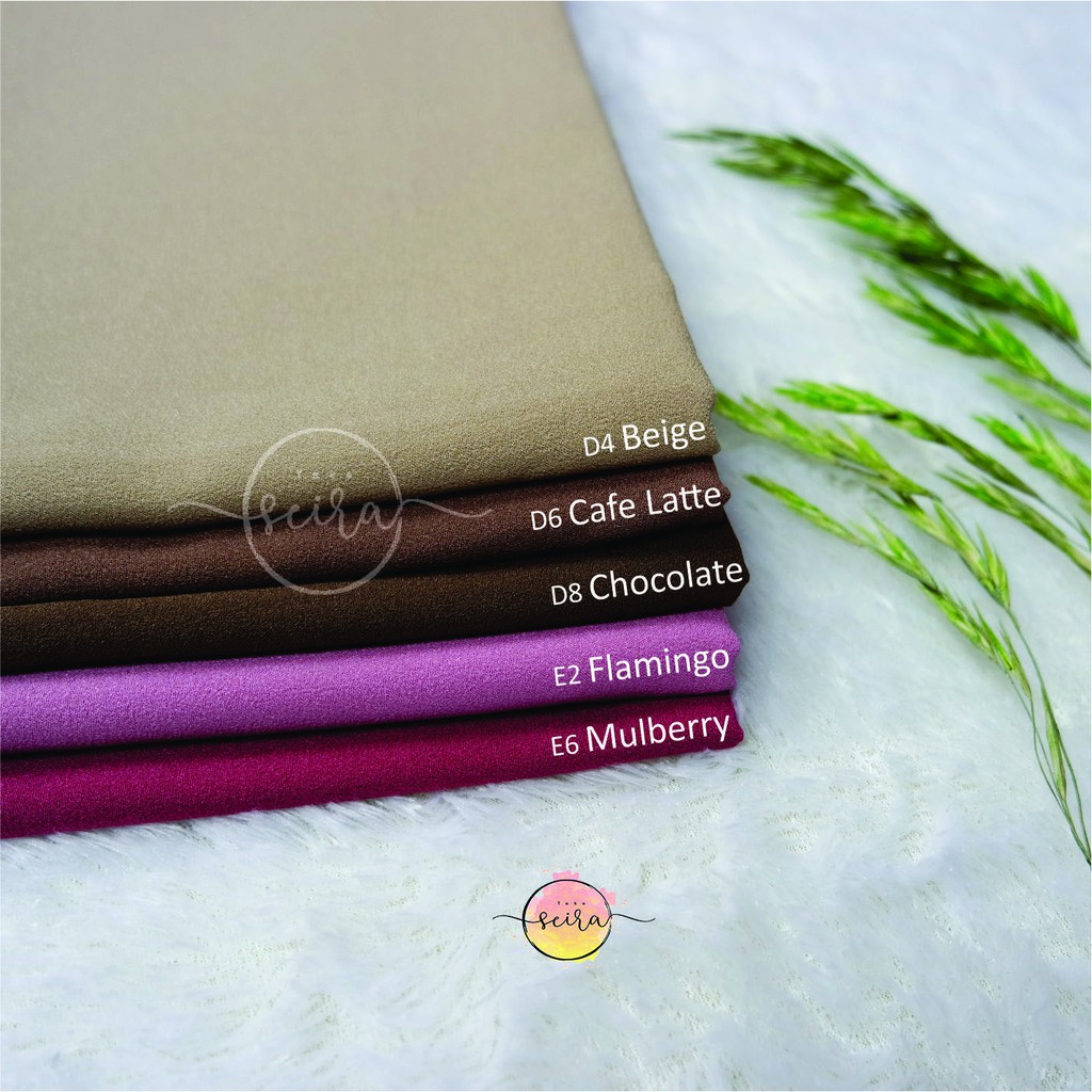 [BISA COD] Umama Kerudung / Hijab Pashmina Crepe