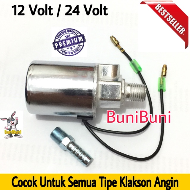 Switch Air Horn / Otomatis Switch Klakson Angin Universal Untuk Mobil 12 Volt &amp; Truk 24 Volt Kualitas Terbaik