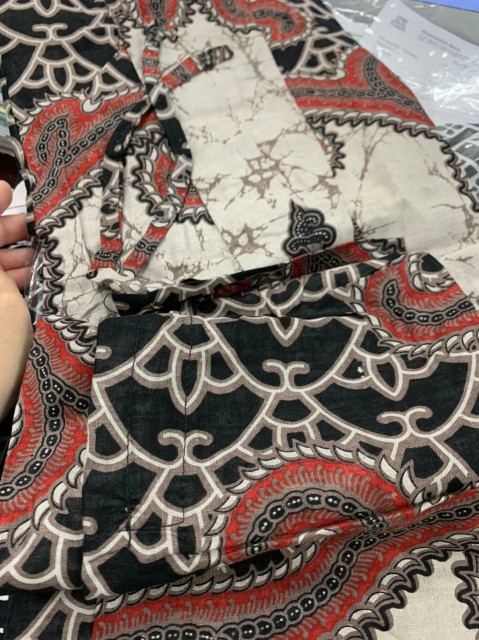 Tunik Serut Dwipangga Batik Sarimbit Modern Couple Tunik Midi Muslim Kantor Kerja Kondangan