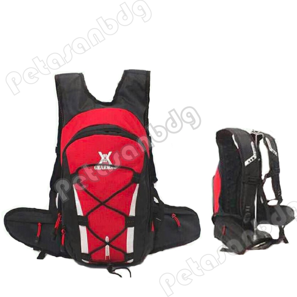 RTM - Tas Touring Motor / Sepeda Gear Bag Oscar + FREE Tactical Molle IMPORT Waist Bag