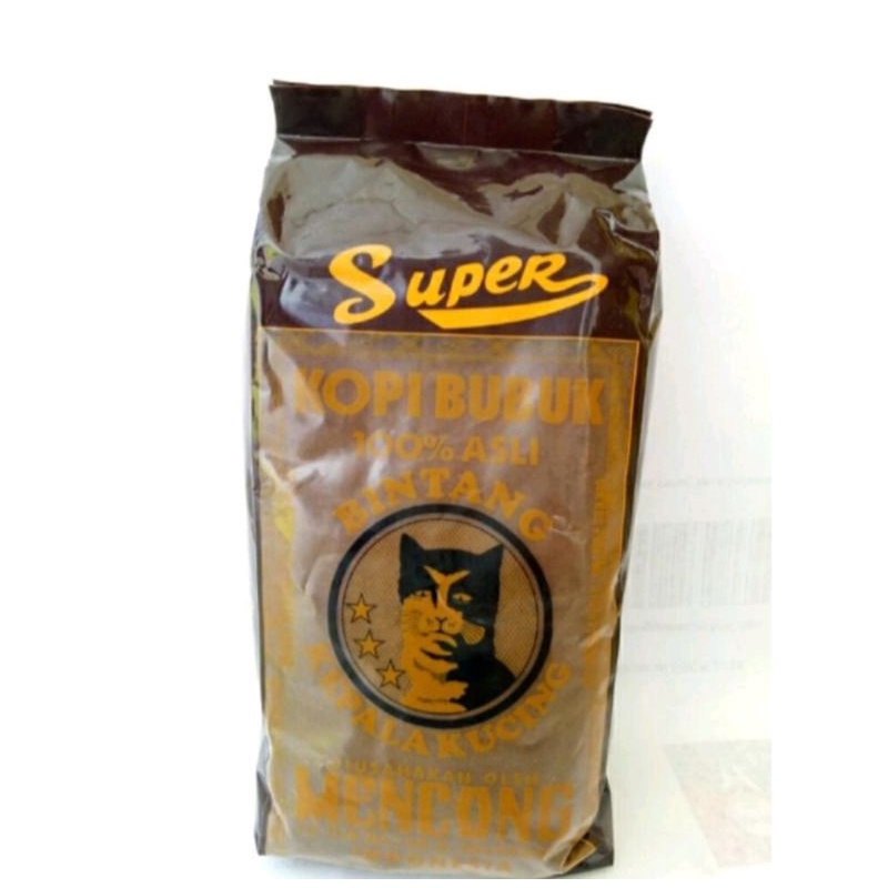 KOPI BUBUK MENCONG CAP KEPALA KUCING KOPI SEMENDO KHAS PALEMBANG