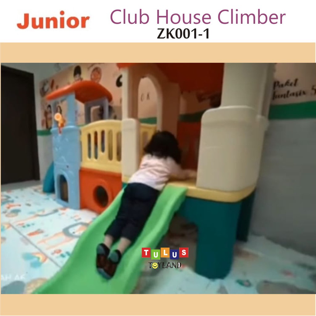 Perosotan Junior Club House Climber Playground Playhouse Slide