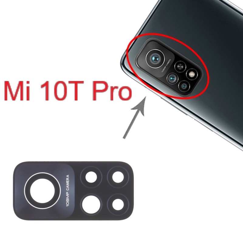 Camera Lens Lensa kamera kaca kamera belakang Xiaomi Mi 10T - Xiaomi Mi 10T Pro