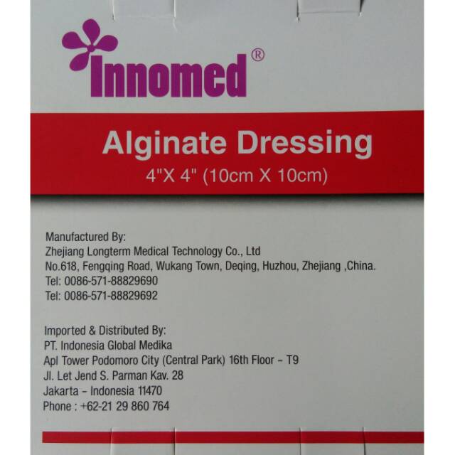 Innomed alginate dressing