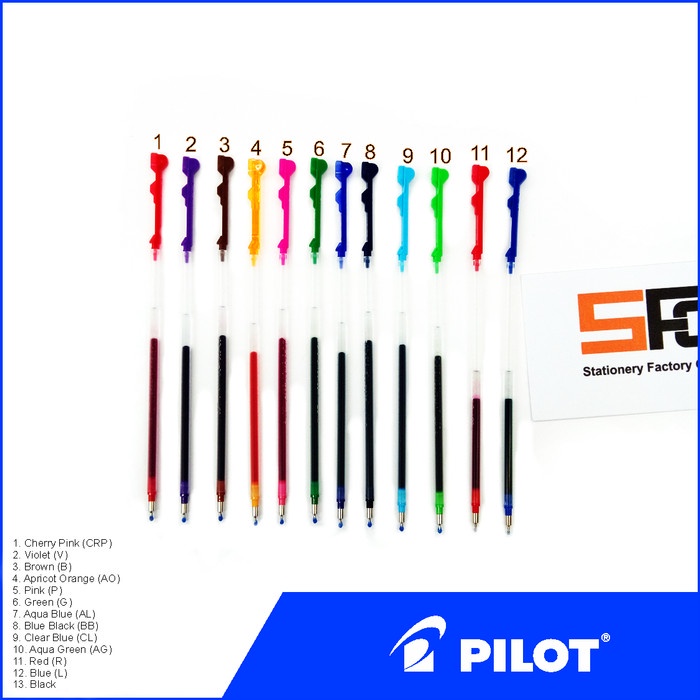 

MURAH Refill Pen Pilot Hi-tec C Coleto 0.4mm - Aqua Blue