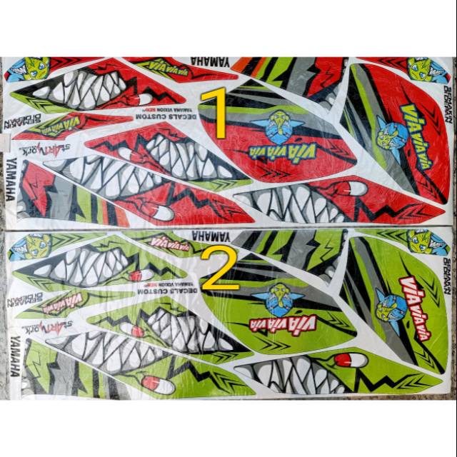 Decal new vixion 2018 2019