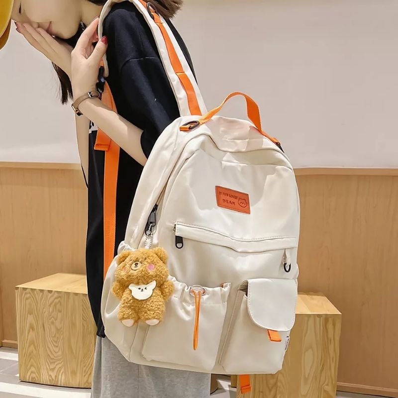 Tas Sekolah Korean Style Tas Ransel Wanita Backpack Korea Fashion