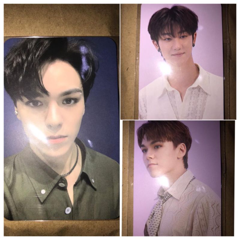 PHOTOCARD (PC) SEVENTEEN HENGGARAE KTOWN BENEFIT SEMICOLON MINICARD VERNON THE 8