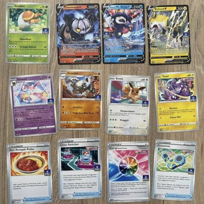@=@=@=@=] Pokemon promo gym set 11 lengkap
