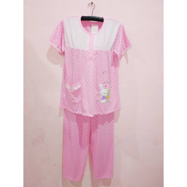 baju tidur wanita dewasa LORITA (Celana Panjang) Gadis Xl