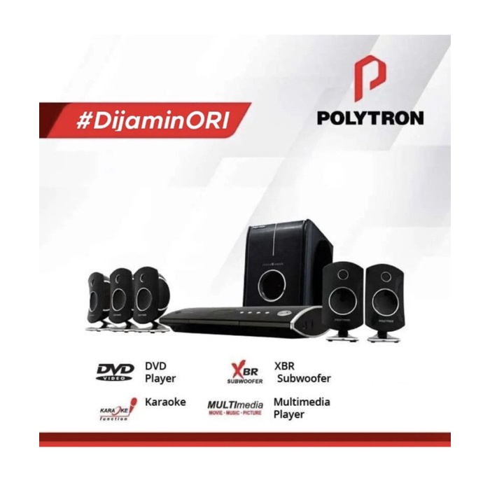 POLYTRON Home Theater 5.1 - PHT 500SR/U