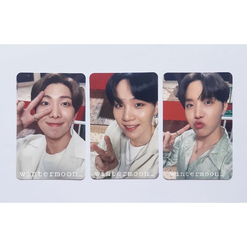 BTS Map of the Soul MOTS 7 The Journey Japan JP Namjoon RM Yoongi Suga Hoseok J-Hope Photocard PC Se