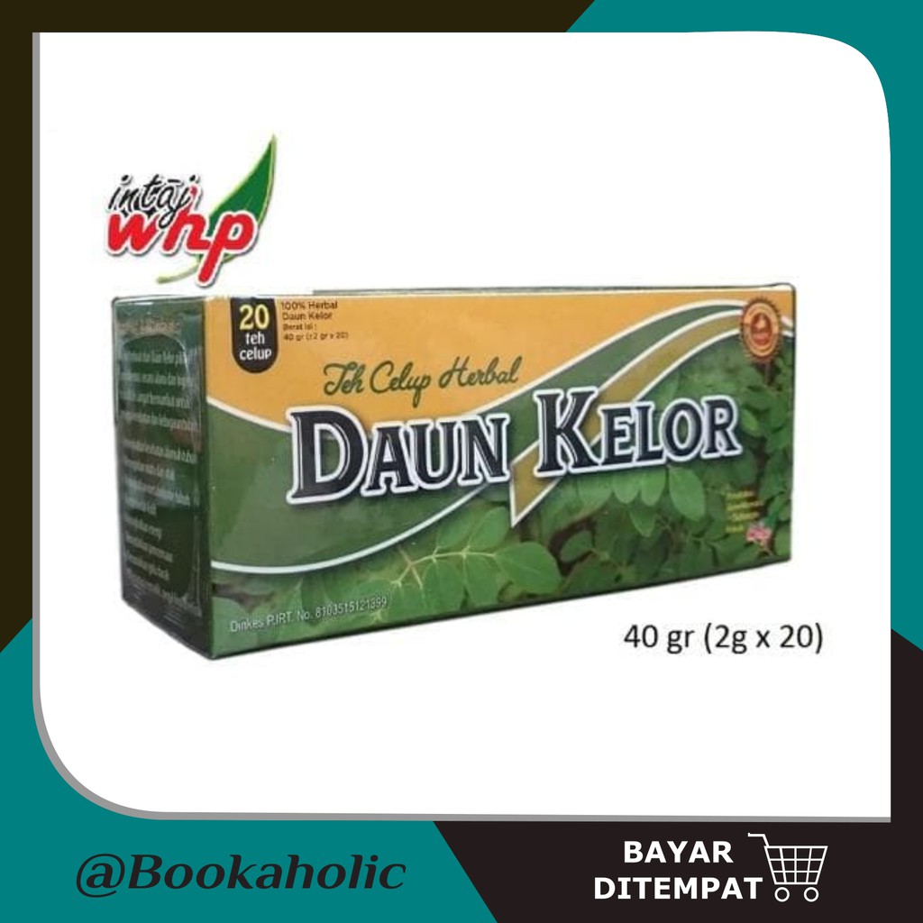 

Teh Celup Herbal Extrak Daun Kelor | Daun Kelor WHP | Teh Celup Herbal Isi 2gram x 20 - imunitas