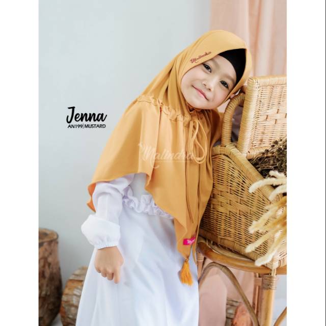 Jilbab anak JENNA ori Nalindra