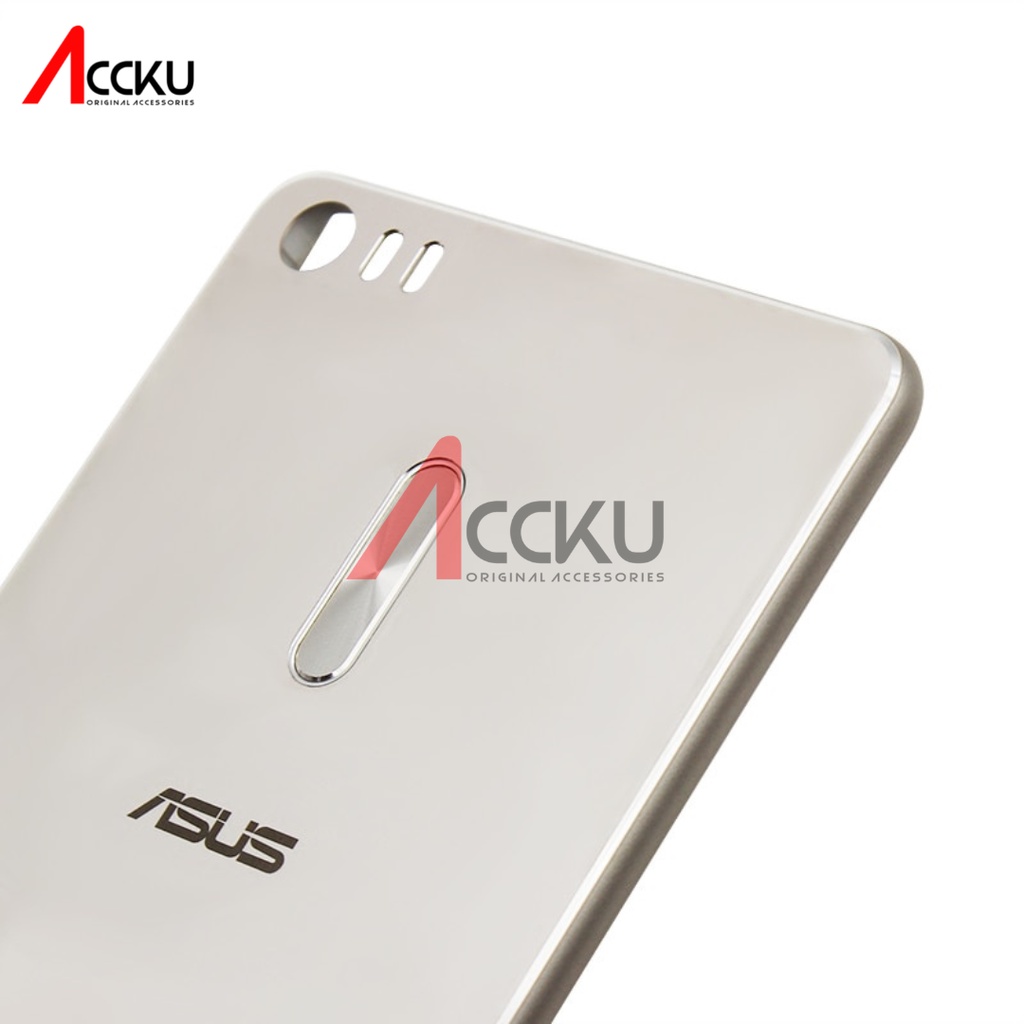 TUTUP BELAKANG / BACK COVER ASUS ZENFONE 3 ULTRA ZU680KL SILVER