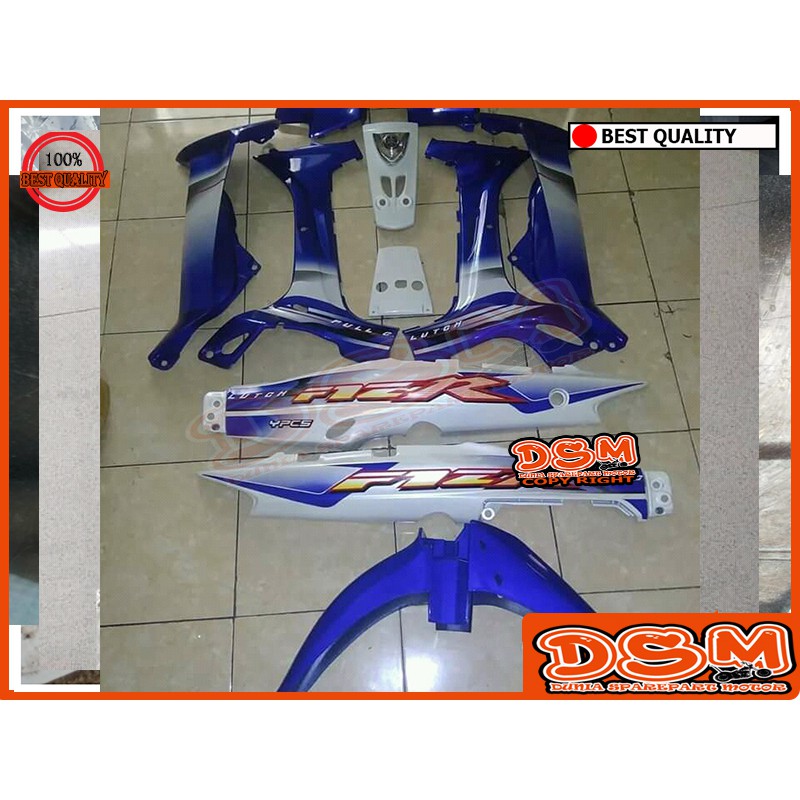 COVER BODY FIZR FULL SETT BIRU PUTIH
