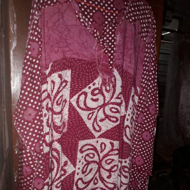 Daster | Gamis Batik Super Jumbo Sanea