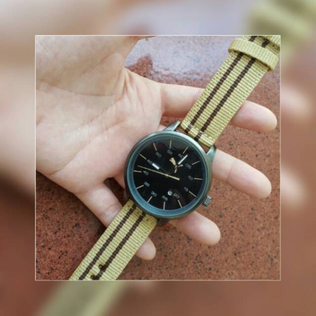 Jam tangan cowok puma coklat
