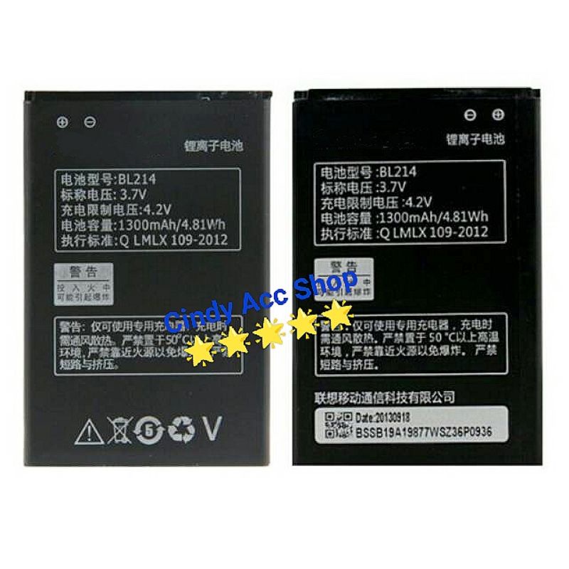 Baterai Lenovo BL214 For tipe A300T A269I A208t  A218t A269 A305E A316 A360E A316I