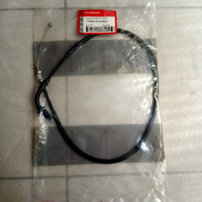 17920K15601 CABLE COMP B THROT/KABEL GAS BAWAH/CB150R