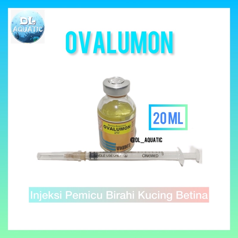OVALUMON 20 ML WONDER ORIGINAL OBAT PERANGSANG BIRAHI HEWAN KUCING SAPI KAMBING ANJING