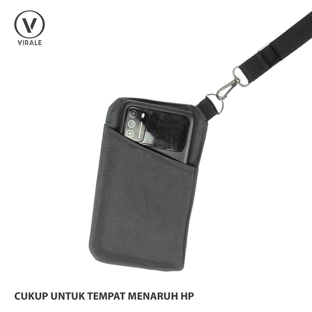 Hanging Wallet Tas HP Gantung Leher Sacko