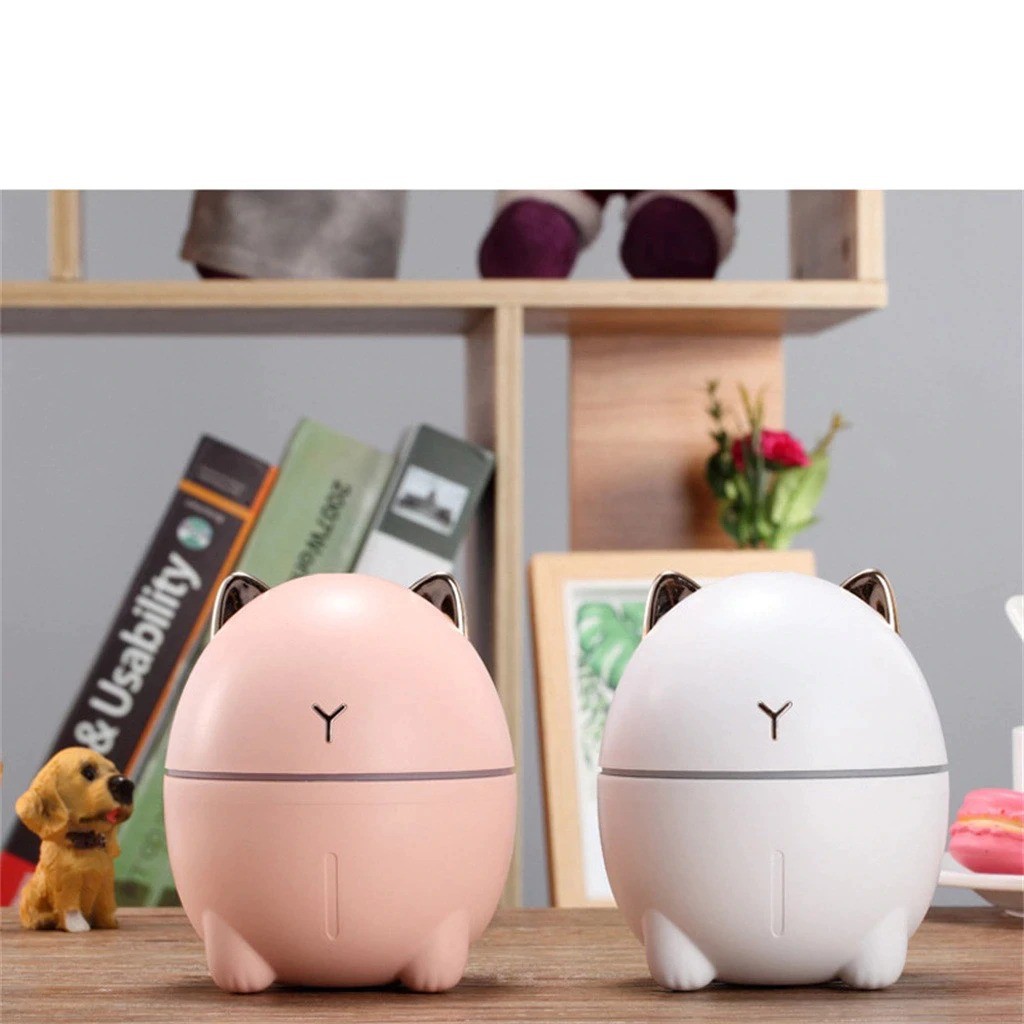 Humidifier Ultrasonic Humi DDM1 Cat Dudu Diffuser Aromatherapy Color Breathing Light 200ml