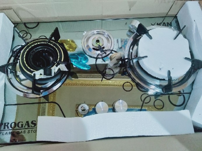Kompor Gas 3 Tungku Mix Bara Progas Pg-33