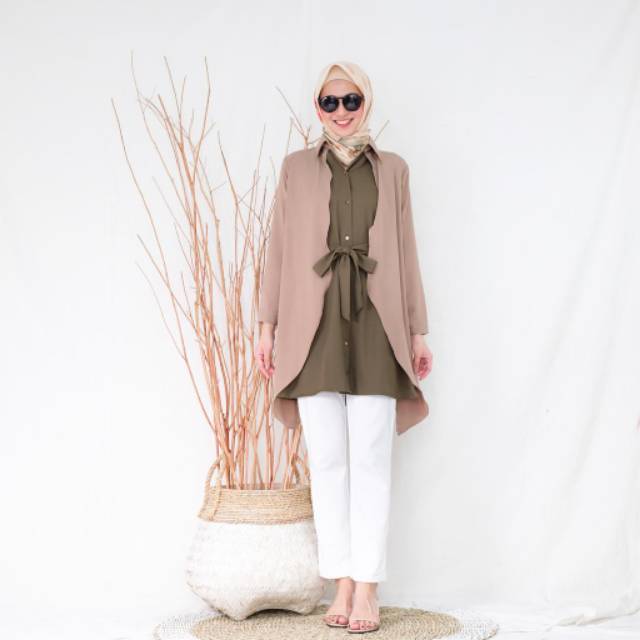 KARINA LAYER TUNIK BAJU KANTOR WANITA MUSLIMAH Shopee KARINA LAYER TUNIK BAJU KANTOR WANITA MUSLIMAH Shopee