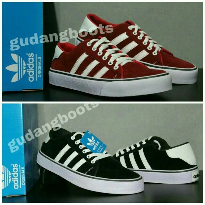 Sepatu Pria Adidas Gazelle - Merah, 41