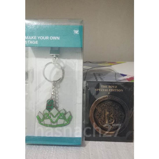 THE BOYZ MD RTK REVEAL BADGE DAN MD BYOK KEYRING ONLY MEMBER Q/CHANGMIN