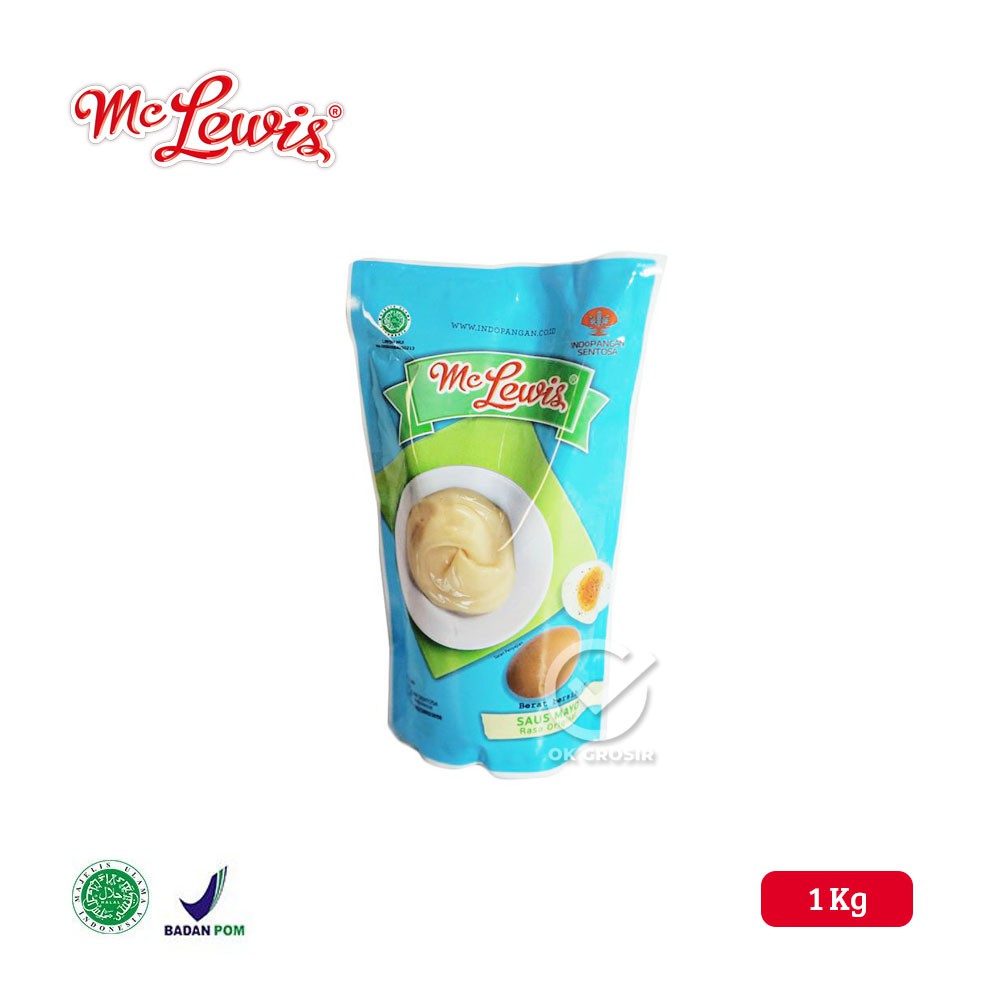 

Mayonaise Mclewis Rasa Original (1 liter)