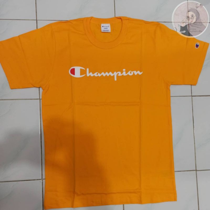 Kaos Champion Original Kuning
