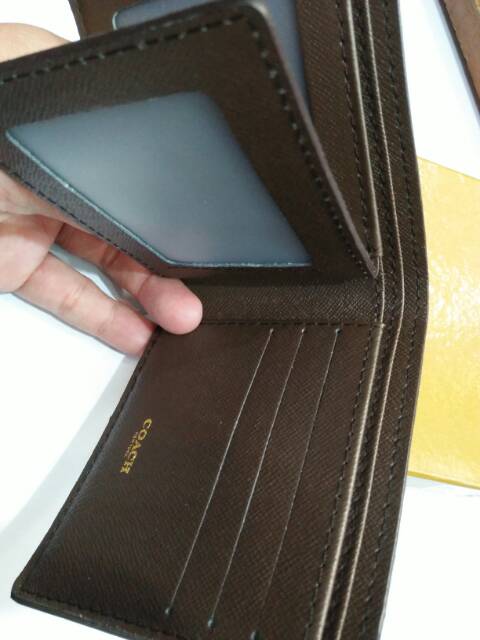 Dompet cowok Pendek lipat import Motif C 60223