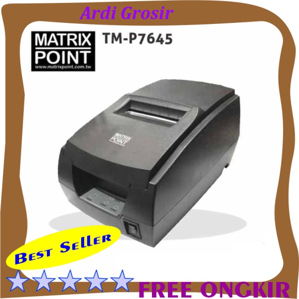 

LIMITED EDITION!!! PRINTER KASIR - STRUK DOT MATRIX - MATRIX POINT TMP 7645 POS