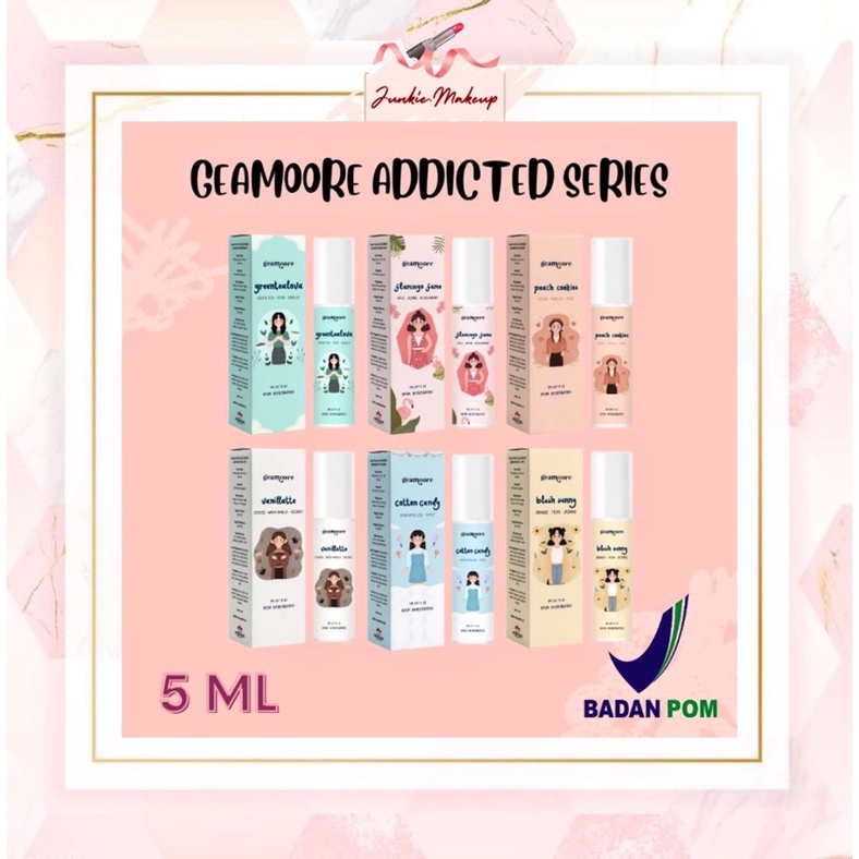 ✨JUNKIE✨[DIST]Geamoore Parfume Addicted Series 5Ml