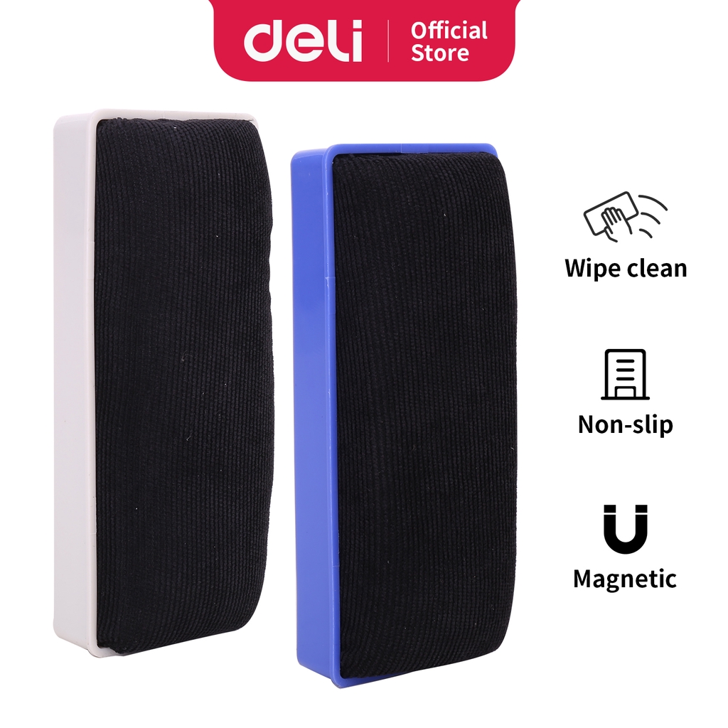 

Deli Magnetic Whiteboard Eraser / Penghapus Magnet Papan Tulis E7838