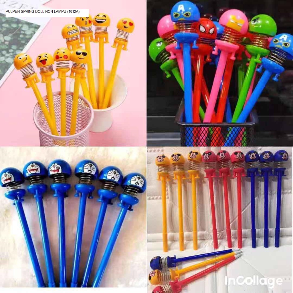 

Pulpen Karakter Lucu Pena Per Souvenir UnikAlat Tulis Murah Balpoint Karakter Random