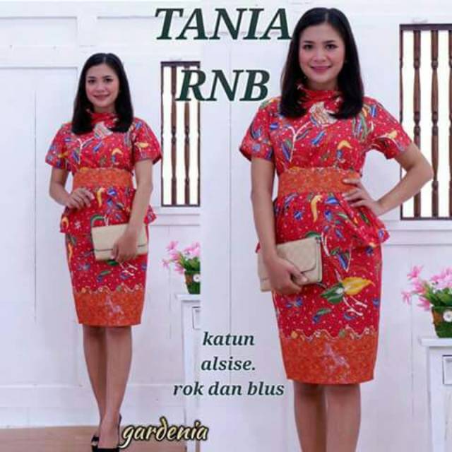 Rok dan Blus wanita batik fashion